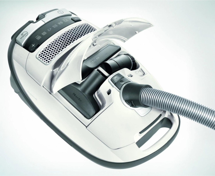 Пылесос Miele Complete C3 Silence Lotus white EcoLine белый