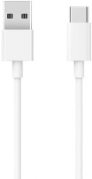 Кабель Xiaomi Mi USB Type-C Cable 100cm,  USB Type-C (m) -  USB (m),  1м,  3A,  белый [bhr4422gl]
