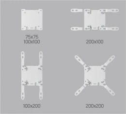 Кронштейн для монитора ErgoSmart Super Heavy-Duty U черный, 1 монитор, 24-57", настольный, регулировка высоты/поворота, USB-хаб, VESA75/100/200