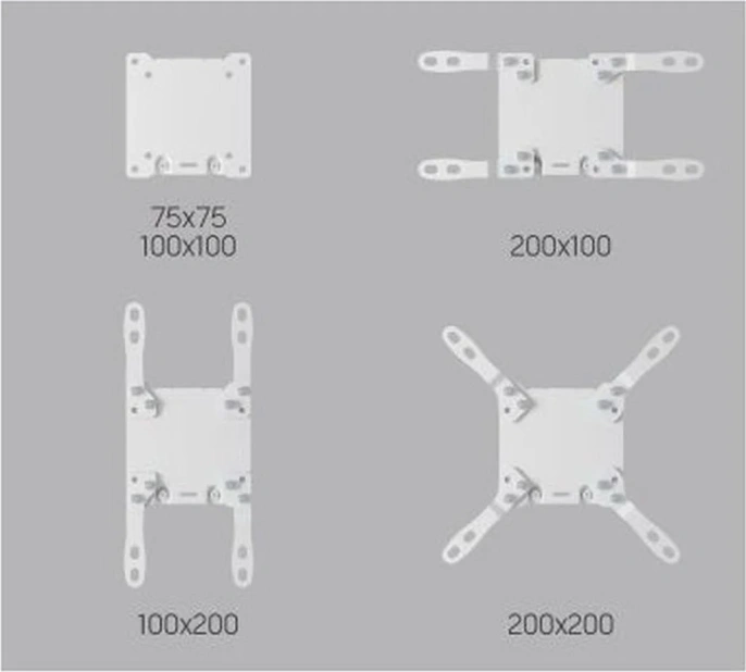 Кронштейн для монитора ErgoSmart Super Heavy-Duty U черный, 1 монитор, 24-57", настольный, регулировка высоты/поворота, USB-хаб, VESA75/100/200