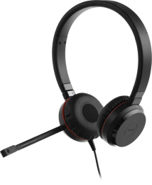 Гарнитура Jabra Evolve 30 II MS, для контактных центров, накладные, проводные, черный [5399-823-309]