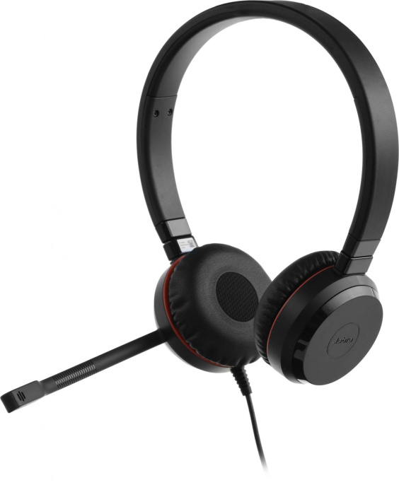 Гарнитура Jabra Evolve 30 II MS, для контактных центров, накладные, проводные, черный [5399-823-309]