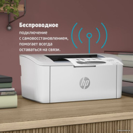Принтер лазерный HP LaserJet M111w (7MD68A) A4 WiFi белый