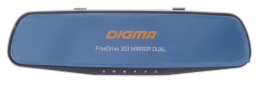 Видеорегистратор DIGMA FreeDrive 303 MIRROR DUAL,  черный