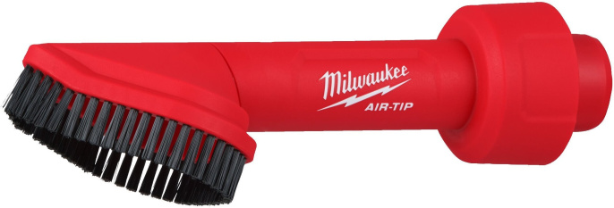 Насадка для пылесоса Milwaukee AIR-TIP AT-8 4932498017 вращающаяся на 360° головка щетки, угловой наконечник, легко крепится к совместимым инструментам Milwaukee со шлангами диаметром 32, 47.5 и 63.5 мм