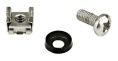 Винт Hyperline CNS-M6-16-50 М6х16 с гайкой с шайбой упак.:50шт