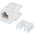 Модуль NTSS (NTSS-KJ-UTP-RJ45-6-180-WT) информ. KeystoneRJ45 кат.6 UTP бел.