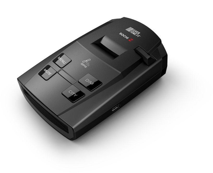 Радар-детектор Silverstone F1 SOCHI-Z GPS приемник черный