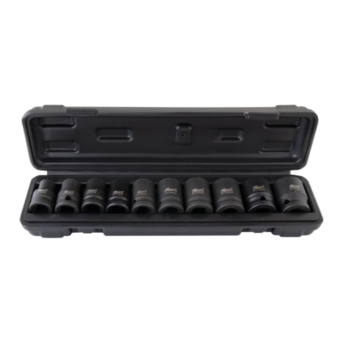 Набор ударных головок (10 шт; 10-24 мм; 1/2) KRAFT KT 702033