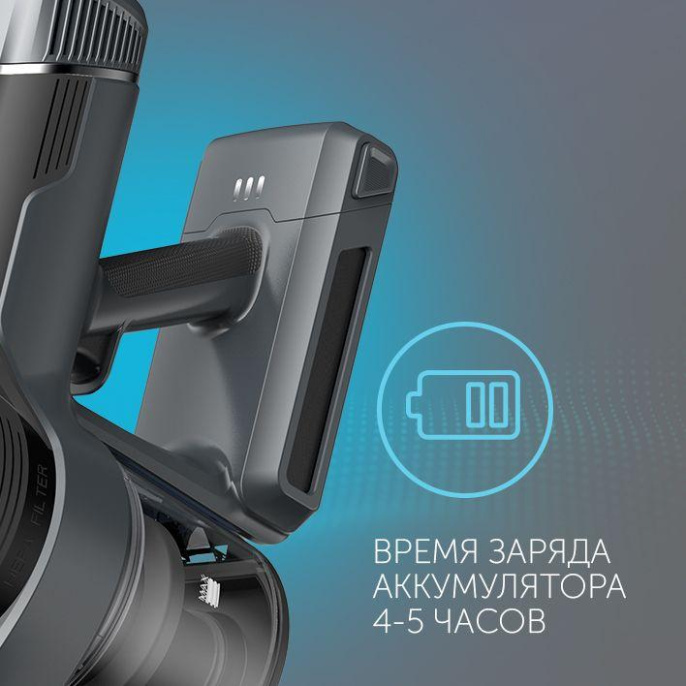 Ручной пылесос (handstick) RED SOLUTION RV-UR3200, 400Вт, серый/серый