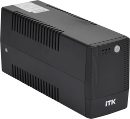 Источник бесперебойного питания ITK Electra EST-1000VA-1-001-S-L 600Вт 1000ВА черный