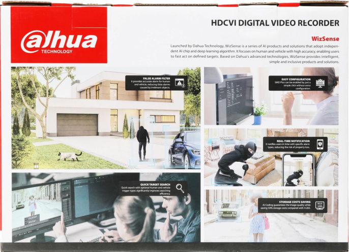 Видеорегистратор HVR гибридный Dahua DH-XVR5104C-4KL-I3