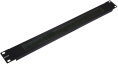 Кабельный органайзер гориз. NTSS (NTSS-BO-1U-BL) односторонний щетки 1U шир.:19"