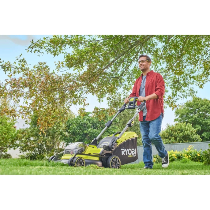 Бесщеточная газонокосилка Ryobi ONE+ 18В RY18LMX40B-240 5133005481