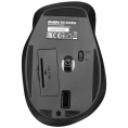 Беспроводная мышь Sven RX-525SW чёрная бесшумн. кл., 5+1кл. 600-1400DPI, Soft-touch, блист. SV-021849