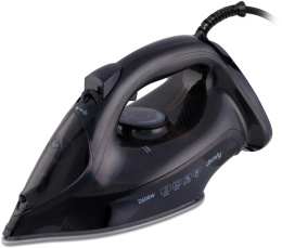 Утюг DOMFY DSB-EI603,  с паровым ударом,  2600Вт,  с автоотключением,  черный