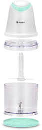 Измельчитель ручной Vitek VT-1639 0.5л 400Вт белый