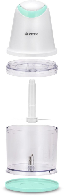 Измельчитель ручной Vitek VT-1639 0.5л 400Вт белый