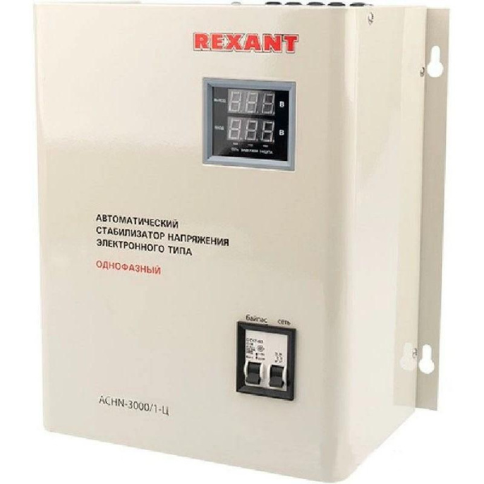 Стабилизатор напряжения Rexant АСНN-3000/1-Ц 2.91кВА однофазный серый 11-5014