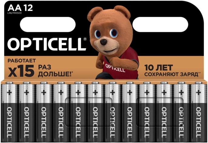 AA Батарейка OPTICELL Basic LR6, 4 шт.