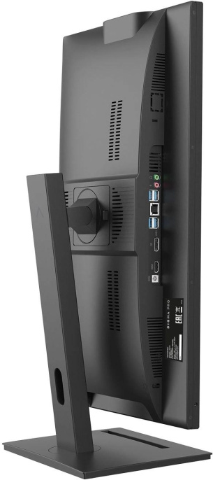 Моноблок Digma Pro Vision 23.8" Full HD i5 1235U (1.3) 16Gb SSD512Gb Iris Xe CR Windows 11 Pro Eth WiFi BT 90W клавиатура мышь Cam черный 1920x1080