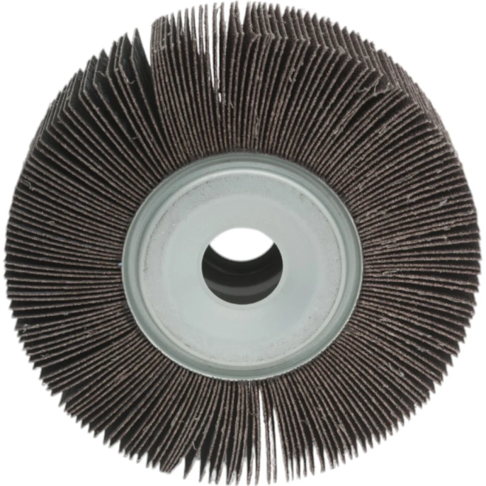 Щетка торцевая лепестковая абразивная ROXTOP (150х50х25 мм; Р60) RoxelPro 132451