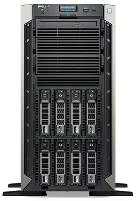 Сервер Dell PowerEdge T340 1xE-2276G 1x16Gb 1RUD x8 1x1.2Tb 10K 2.5"/3.5" SAS H330 FH iD9En 1G 2P 1x495W 3Y NBD (PET340RU1-04)