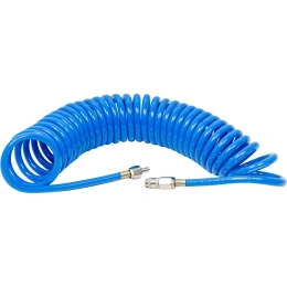 Шланг воздушный спиральный 10 м; 10х15 мм Станкоимпорт HS101510