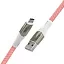 GCR Кабель 1.7m MicroUSB series MERCEDES, PINK NYLON, супер быстрая зарядка, 28/22 AWG, GCR-51955 GCR Кабель 1.7m MicroUSB series MERCEDES, PINK NYLON, супер быстрая зарядка, 28/22 AWG, GCR-51955