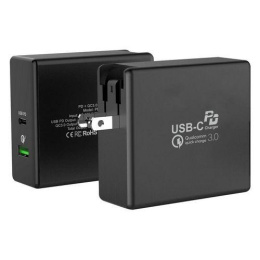 Зарядное устройство ACD СЗУ ACD-P602W-V1B 60Вт, Сетевое ЗУ 2xUSB 1PD+1QC, 3.6;20В/3А RTL {40}