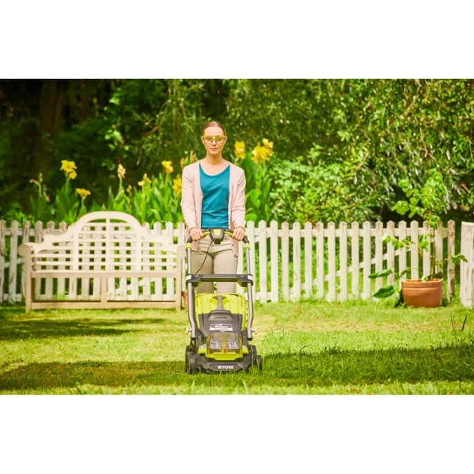 Бесщеточная газонокосилка Ryobi ONE+ RY18LMX40A-0 5133004584
