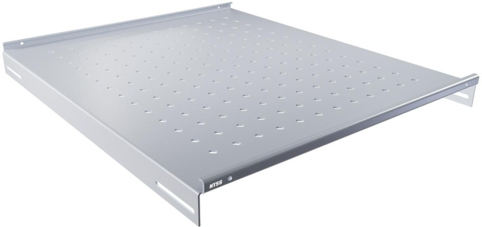 Полка стац. NTSS (NTSS-FS-800) 1U 60кг. 19" 550мм серый (упак.:1шт)