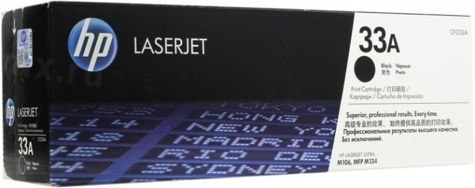 Картридж HP CF233A №33A Black для HP LJ Ultra M106/M134