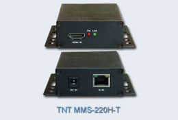 TNTV/TNT MMS-220H-T #Удлинитель-передатчик, HDMI, 180 м., 1xUTP, макс.разр.1920*1080/1080p 60Hz 150м Cat5e/180м Cat6, HDMI+RJ45, DC 5V