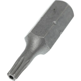 Бита торкс с отверстием TORX-HOLE 10x25 мм, 4 шт ЦКИ 13129