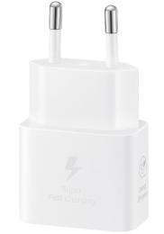 Сетевое зарядное устройство Samsung EP-T2510,  USB-C, 25Вт, 3A, белый [ep-t2510nwegeu]