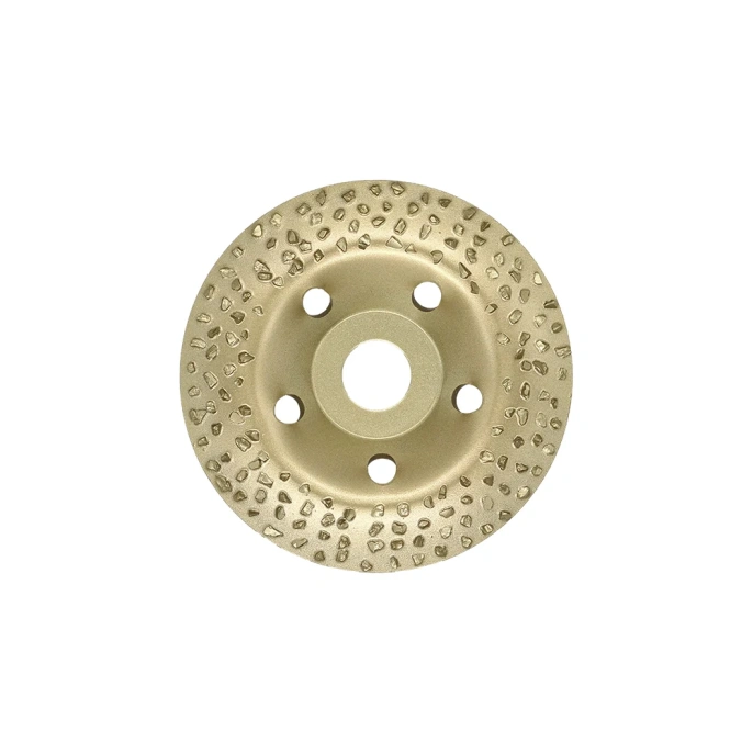 Круг шлифовальный чашечный по дереву (125x22.2 мм; карбид вольфрама; вогнутый; 8 зерно FEPA) РемоКолор 74-0-532