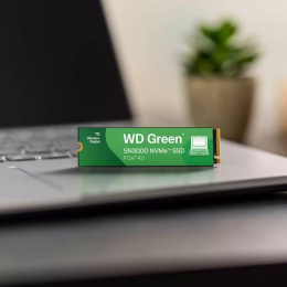 SSD WD Green SN3000 1TB WDS100T4G0E 1 ТБ, M.2 2280, PCI Express 4.0 x4, микросхемы 3D QLC NAND, последовательный доступ: 5000/4200 МБайт/с, совместимость с PS5