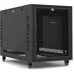 Коммутационный шкаф SYSMATRIX 12U 600х800х655 передняя и задняя двери перфорация MR 6812 933
