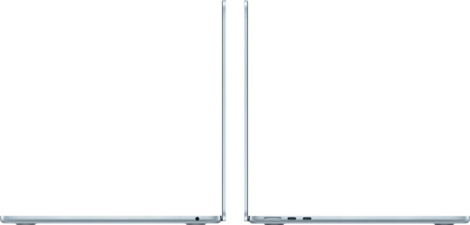 Ноутбук Apple MacBook Air A3240 M4 10 core 16Gb SSD256Gb/8 core GPU 13.6" Liquid Retina 2560x1664 macOS lt.blue WiFi BT Cam Z1H70002S MC6T4 (Z1H70002S(MC6T4))