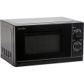 Микроволновая печь Sharp/ 20 л, 800 Вт, эмаль, черный (R2000RK)