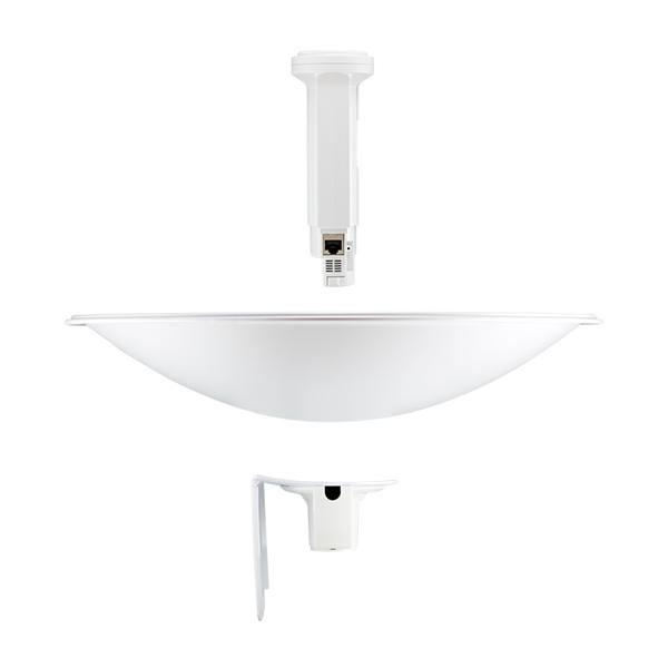 Точка доступа Wi-Fi Ubiquiti PowerBeam M5-400 (PBE-M5-400) Ubiquiti точка доступа 5 ГГц, AirMax, (Отражатель, облучатель, |PBE-M5-400| комплект креплений, PoE - адаптер, кабель) (749454) {5}