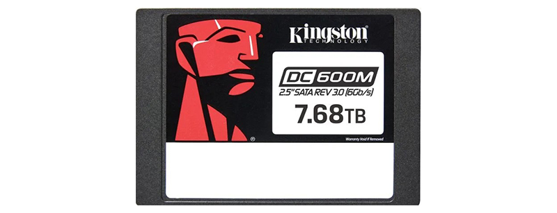 Представлены SSD Kingston DC600M ёмкостью до 7,68 ТБ