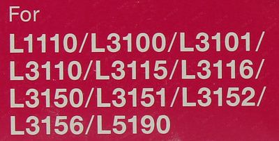 Чернила Epson C13T00V398 Magenta (65мл) для EcoTank L1110/L3100/L3101/L3110/L3115/L3150/L5190