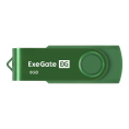 USB-флеш накопитель ExeGate Jet 8GB зеленый USB2.0, 480Mbps, пластик/металл EX302036RUS
