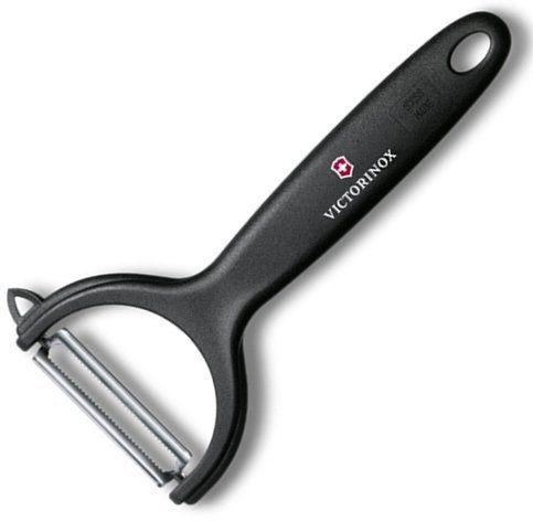 Овощечистка для овощей и фруктов Victorinox Tomato and Kiwi черный упак.:европодвес 7.6079