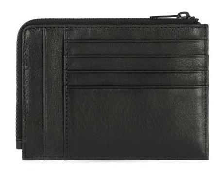 Чехол для кредитных карт Piquadro Harper PU1243APR/N черный натур.кожа