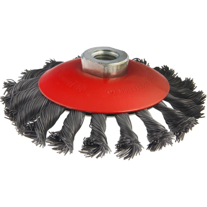 Кордщетка радиальная Flex 207-113 (125 мм; M14; витая проволока) для УШМ HAMMER 62119
