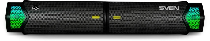 Саундбар Bluetooth Sven SB-G1450 мини,  2.0,  черный [sv-022488]