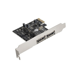 Контроллер ExeGate EXE-501 PCI-E x1 v2.0, SATA3 6Gb/s, 2 int.+2 ext., ASMedia Chipset ASM1061 EX283707RUS